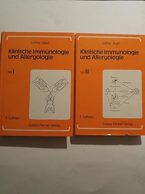 Bild des Verkufers fr Klinische Immunologie und Allergologie - Teil 1 + 2 zum Verkauf von ANTIQUARIAT Franke BRUDDENBOOKS
