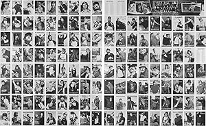 Seller image for Mike Mandel: Set of 2 Uncut, Original Printed Sheets, Limited Edition of Untitled (Baseball-Photographer Trading Cards with Additional Printed Postcards) [SIGNED] for sale by Vincent Borrelli, Bookseller