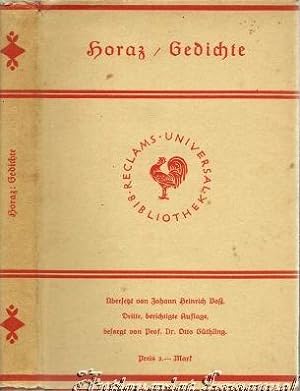 Seller image for Gedichte. bersetzt von Johann Heinrich Vo. for sale by Antiquariat Immanuel, Einzelhandel