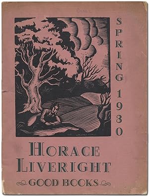 Seller image for An Announcement of Publications for the Spring of 1930 for sale by Between the Covers-Rare Books, Inc. ABAA