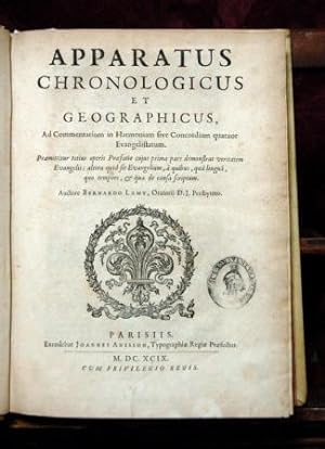 Apparatus Chronologicus et Geographicus, Ad Commentariorum in Harmoiam Sive Concordiam Quattuor E...