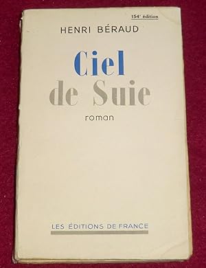 Bild des Verkufers fr CIEL DE SUIE - Roman zum Verkauf von LE BOUQUINISTE