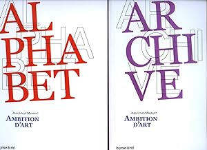 Immagine del venditore per Ambition d'Art; Alphabet and Archive [Two Volumes] venduto da Little Stour Books PBFA Member