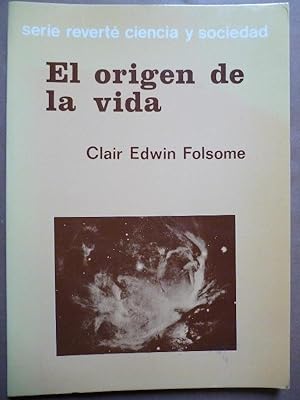 Image du vendeur pour El Origen de la Vida mis en vente par Carmichael Alonso Libros