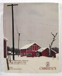 Christie's : American Watercolors, Drawings, Paintings and Sculpture of the 18th, 19th and 20th C...