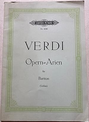 Opern=Arien Fur Bariton
