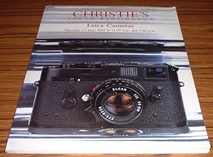 Leica Cameras : Christie's South Kensington Auction 17 June 1999 Catalogue No. MCA-8424