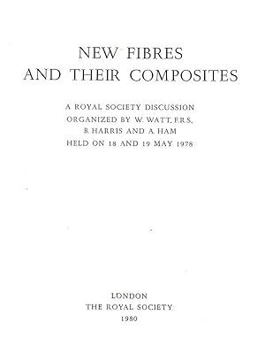 Seller image for New Fibres and Their Composites for sale by Book Booth