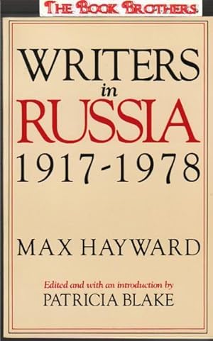 Immagine del venditore per Writers in Russia, 1917-1978 venduto da THE BOOK BROTHERS