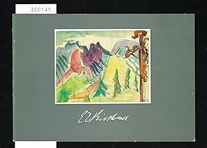 Seller image for Ernst Ludwig Kirchner (1880-1938). Aquarelle und Zeichnungen Sammlung Franz Josef Kohl-Weigand. Skandinavien-Umlauf der Kirchner-Suite des Herrn Senator Kohl-Weigand, 1972. for sale by Hatt Rare Books ILAB & CINOA