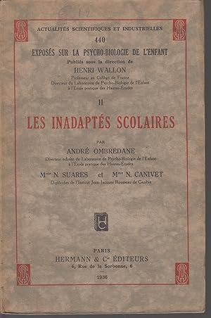 Seller image for LES INADAPTES SCOLAIRES for sale by CANO