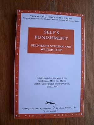 Seller image for Self's Punishment for sale by Scene of the Crime, ABAC, IOBA