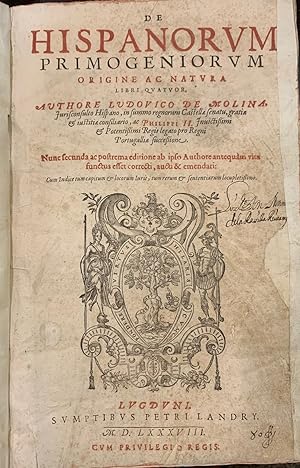 De Hispanorum Primogeniorum Origine ac Natura. Libri Quatuor
