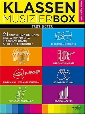 Bild des Verkufers fr Klassenmusizierbox. Bd.1 : 21 Stcke und bungen zum musizieren im Klassenverband ab der 5. Schulstufe zum Verkauf von AHA-BUCH GmbH