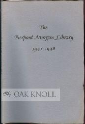 Image du vendeur pour PIERPONT MORGAN LIBRARY.|THE mis en vente par Oak Knoll Books, ABAA, ILAB