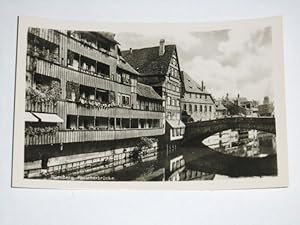 AK / Postkarte Nürnberg. Fleischerbrücke