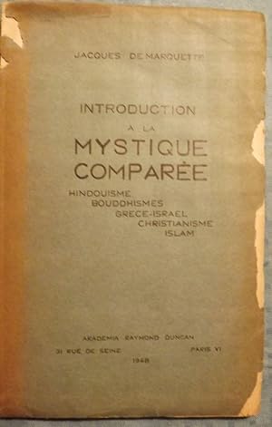 INTRODUCTION A LA MYSTIQUE COMPAREE