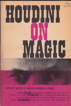 Bild des Verkufers fr Houdini On Magic zum Verkauf von Shamrock Books