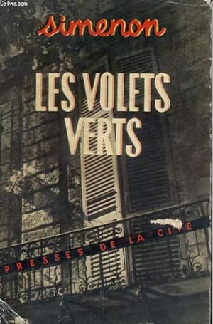 LES VOLETS VERTS by SIMENON Georges: bon Couverture souple (1950) | Le ...
