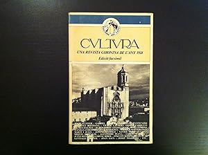 Cultura. Una revista gironina de l'any 1914 (edició facsímil)