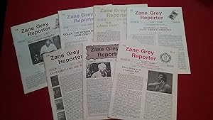 THE ZANE GREY REPORTER VOL. 1 NO. 1-4 & VOL. 2 NO. 5, 7, 8