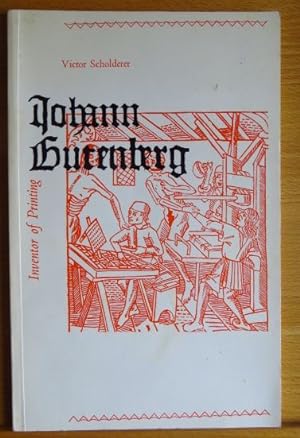 Johann Gutenberg : The inventor of printing.