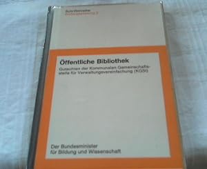Öffentliche Bibliothek : Gutachten d. Kommunalen Gemeinschaftsstelle f. Verwaltungsvereinfachung ...