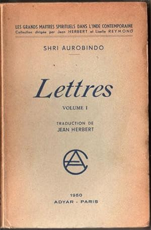 Lettres, Volume 1
