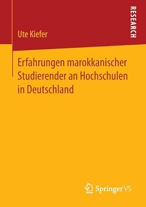 Bild des Verkufers fr Erfahrungen marokkanischer Studierender an Hochschulen in Deutschland zum Verkauf von AHA-BUCH GmbH