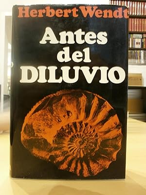 ANTES DEL DILUVIO. La novelo del mundo de los fósiles.