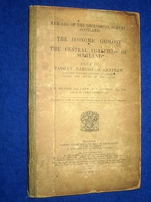 Memoirs of the Geological Survey, Scotland. The Economic Geology of the Central Coalfield of Scot...