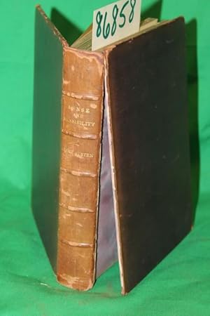 Seller image for Sense and Sensibility FIVE RAISED RIB leather for sale by Princeton Antiques Bookshop