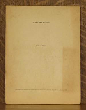 Seller image for DARWIN AND RELIGION, PROCEEDINGS OF THE AMERICAN PHILOSOPHICAL SOCIETY, OCTOBER 1959 for sale by Andre Strong Bookseller