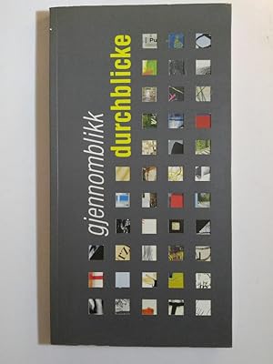 Seller image for Gjennomblikk : maleri, grafikk, kunstnerbok, skulptur, installasjon, fotografi, performance = Durchblicke. for sale by ANTIQUARIAT Franke BRUDDENBOOKS