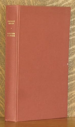 Immagine del venditore per CONTEMPORARY PHILOSOPHY / LA PHILOSOPHIE CONTEMPORAINE , A SURVEY, 1, LOGIC AND FOUNDATIONS OF MATHEMATICS venduto da Andre Strong Bookseller