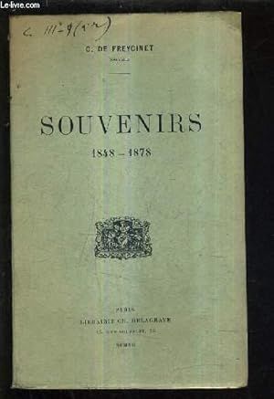 Bild des Verkufers fr SOUVENIRS 1848-1878 / 2E EDITION. zum Verkauf von Le-Livre