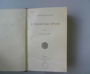 Bild des Verkufers fr I promessi sposi. Scritorri d'italia: Opere I. zum Verkauf von Antiquariat Bookfarm