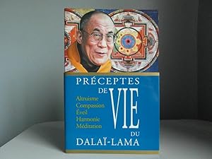 Image du vendeur pour Prceptes de vie du Dala-lama mis en vente par Bidonlivre