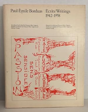 Bild des Verkufers fr Paul Emile Borduas: Ecrits/Writings 1942-1958 zum Verkauf von Reeve & Clarke Books (ABAC / ILAB)