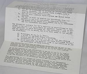 Image du vendeur pour Interim policy statement: 20 November 1965 mis en vente par Bolerium Books Inc.