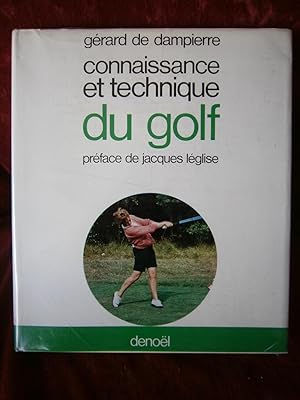 Imagen del vendedor de CONNAISSANCE et TECHNIQUE du GOLF a la venta por LA FRANCE GALANTE