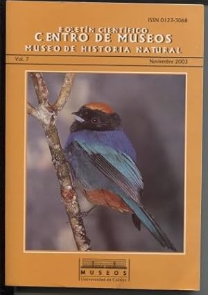 Seller image for Boletin Cientifico Centro De Museos Museo De Historia Natural, Vol 7. for sale by E Ridge Fine Books