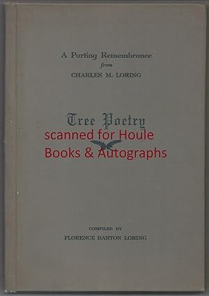 Seller image for Tree Poetry: A Parting Remembrance from Charles M. Loring for sale by Houle Rare Books/Autographs/ABAA/PADA