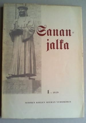 Seller image for Sananjalka. Suomen Kielen Seuran vuosikirja. Jge. 1 (1959) - 45 (2003) und 3 Register in 47 Bdn. for sale by Antiquariat Sander