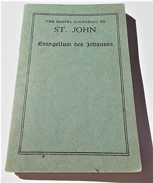 Seller image for The Gospel According to St. John - Evangelium des Johannes for sale by Bloomsbury Books