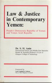 Seller image for Law and Justice in Contemporary Yemen: The People's Democratic Republic of Yemen and Yemen Arab Republic for sale by Sutton Books