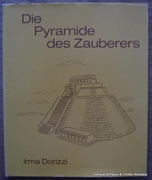 Bild des Verkufers fr Die Pyramide des Zauberers. Basel, Selbstverlag, o.J. (ca. 1972). Kl.-4to. Mit Illustrationen von Magda Werner. 47 S., 1 Bl. u. (angebunden): Paul Huber. Lied der Prinzessin Muna. Aus dem mexikanischen Mrchen "Die Pyramide des Zauberers". Fr Sopran, Flte und Klavier (oder Gitarre) komponiert. 6 Bl. Noten. Or.-Lwd. mit Schutzumschlag; dieser mit kl. Randeinrissen. zum Verkauf von Jrgen Patzer