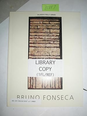 Imagen del vendedor de BRUNO FONSECA September 8 to October 2, 1993 a la venta por RogerCoyBooks