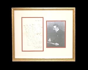 Stanford White Autograph Letter Signed.