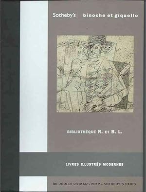 Bibliotheque R. et B.L. __Livres Illustres Modernes